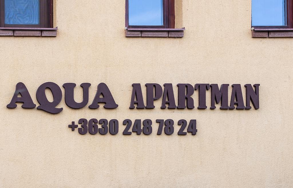 Aqua Apartman Gyula Bagian luar foto